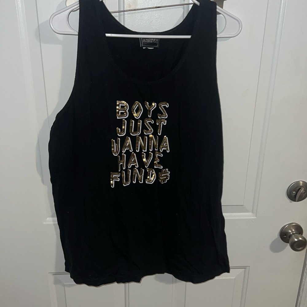 Andrew Christian tank